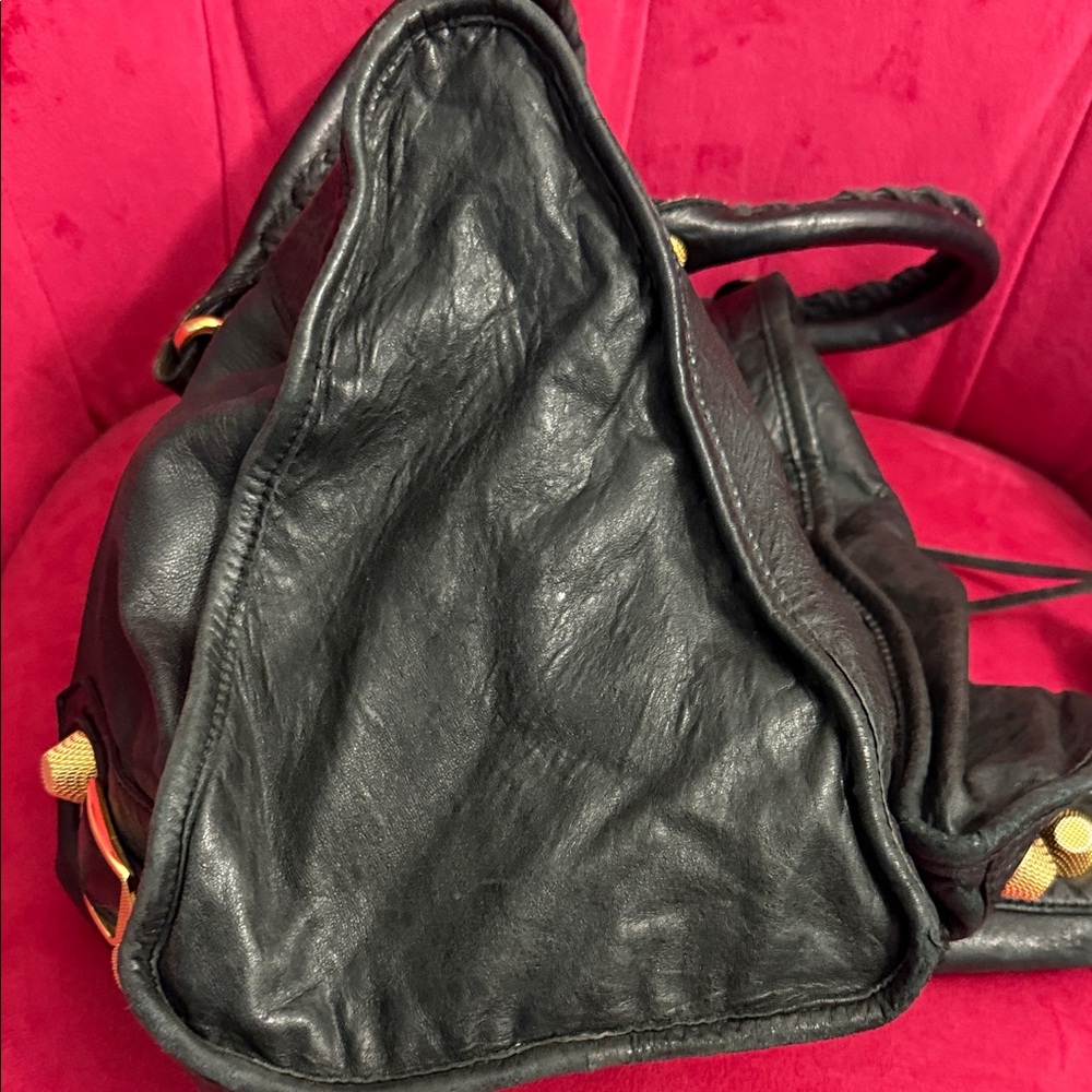 Balenciaga Large Giant 21 Gold Hardware Work Bag - Black Lambskin leather - Picture 5 of 16